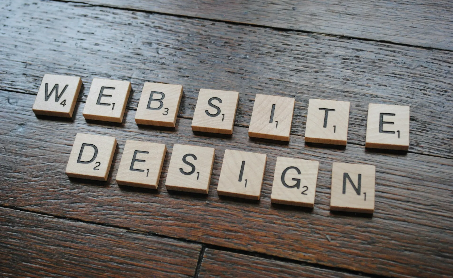 Wordpress landing page design illustration