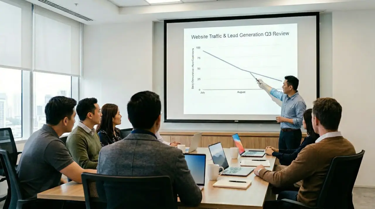 Group meeting website problem